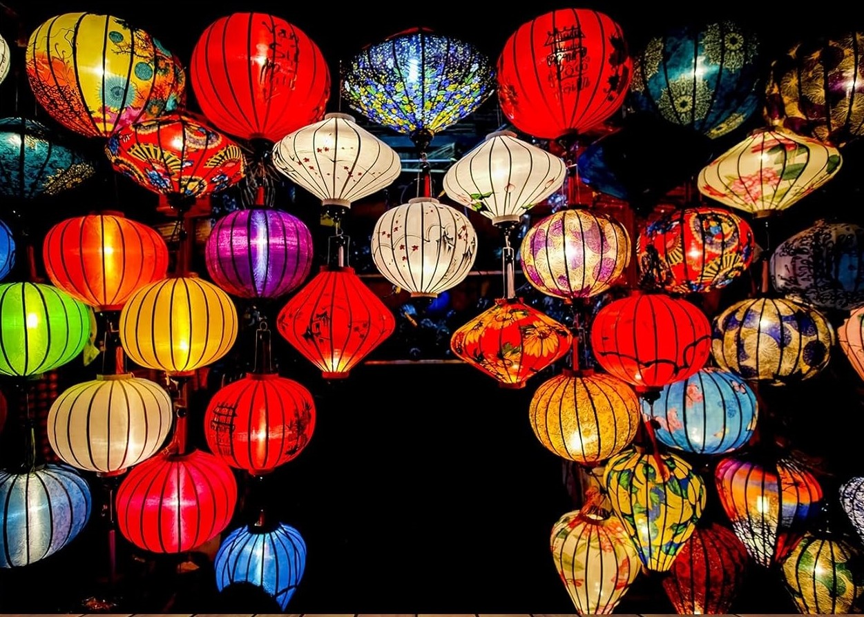 Photography Vietnam - Renkli Fenerler Vietnam Vietnamca Yeni Yıl