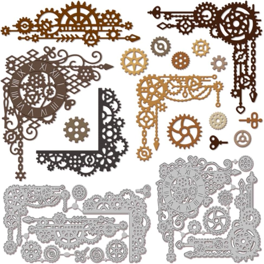 Photography Angles - Steampunk Çerçeve Kesme Ölür DIY Scrapbooking