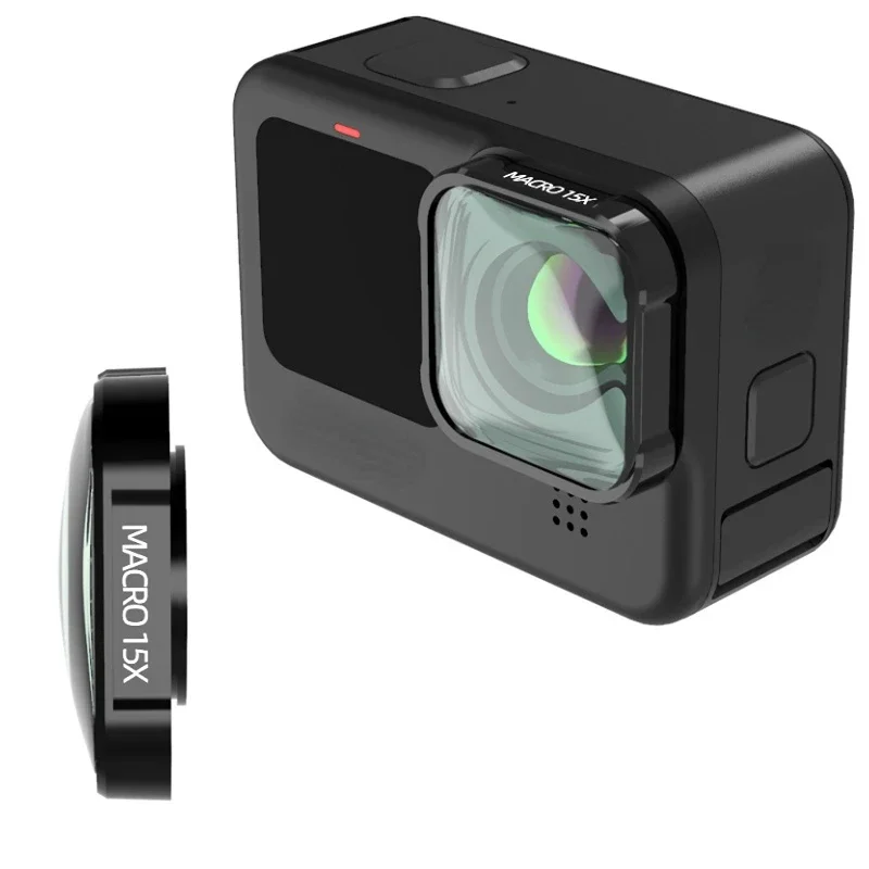 Gopro Action Camera Hero 13 Black - Gopro Hero 13 için makro 15X