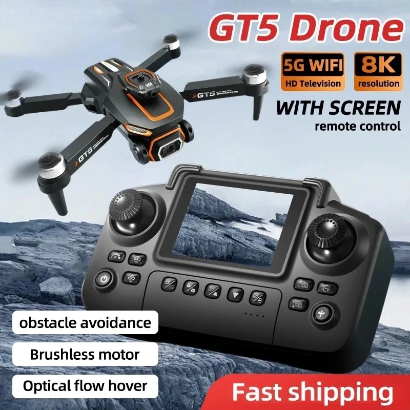 Photography Angles - OriginalGT5 Mini Drone 4K HD çift