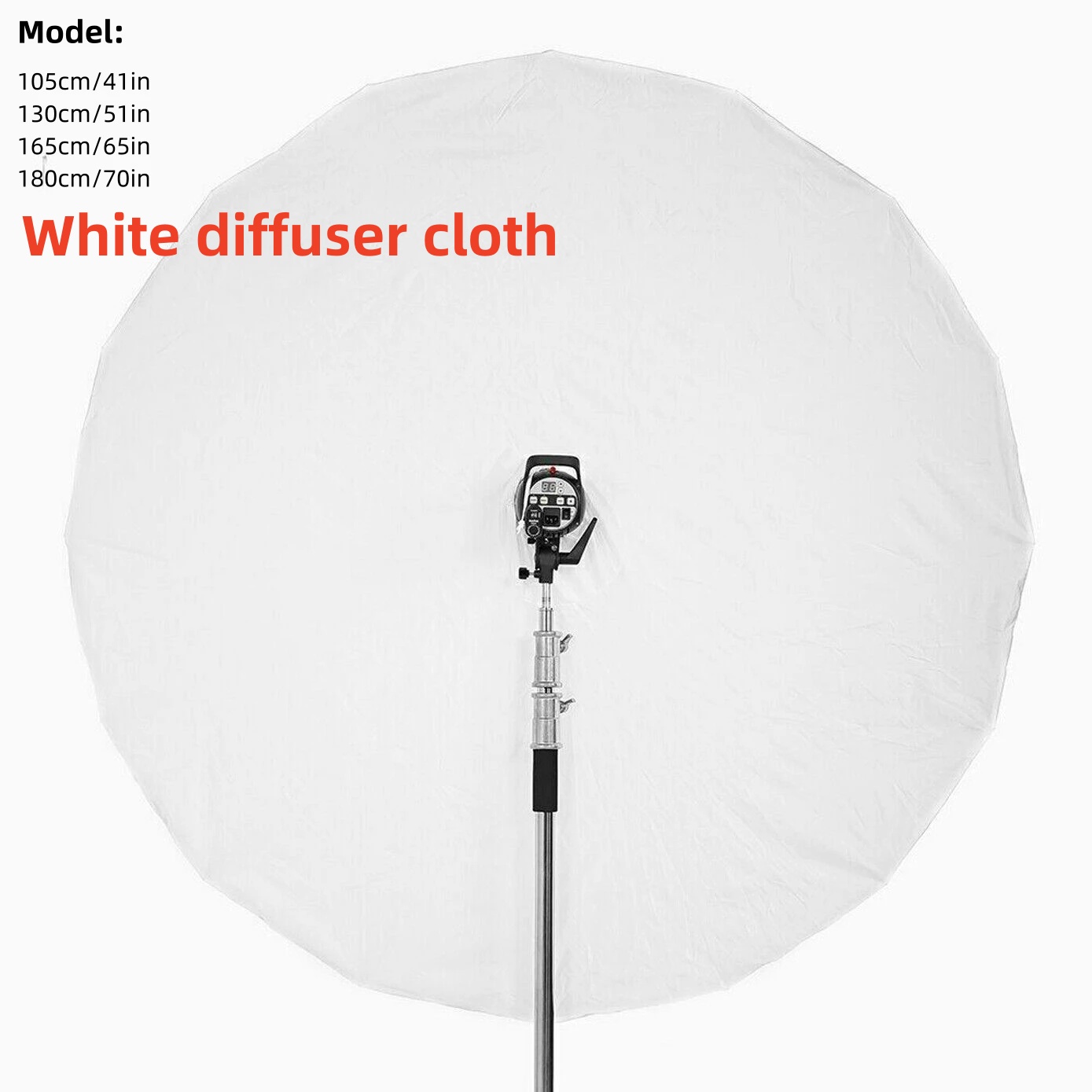 Photography Umbrella Diffuser - Stüdyo Flaş Fotoğrafçılığı için Para Şemsiye