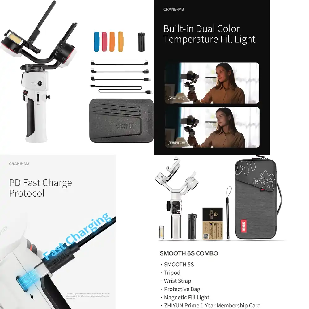 Handheld Stabilizer Gimbal - ZHIYUN Crane M3S 3 Eksenli Gimbal