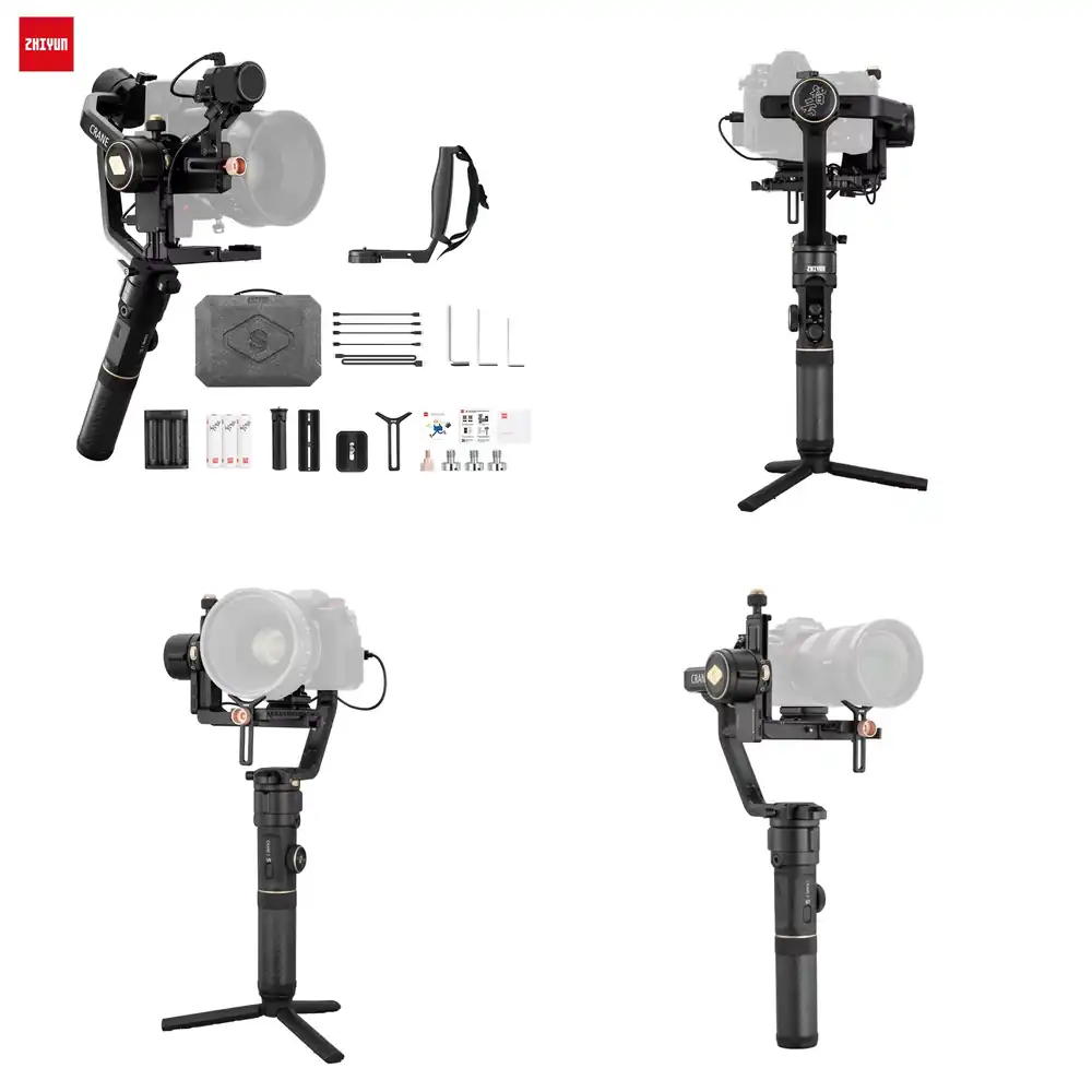 Handheld Stabilizer Gimbal - Zhiyun Crane 2S 3 Eksenli El