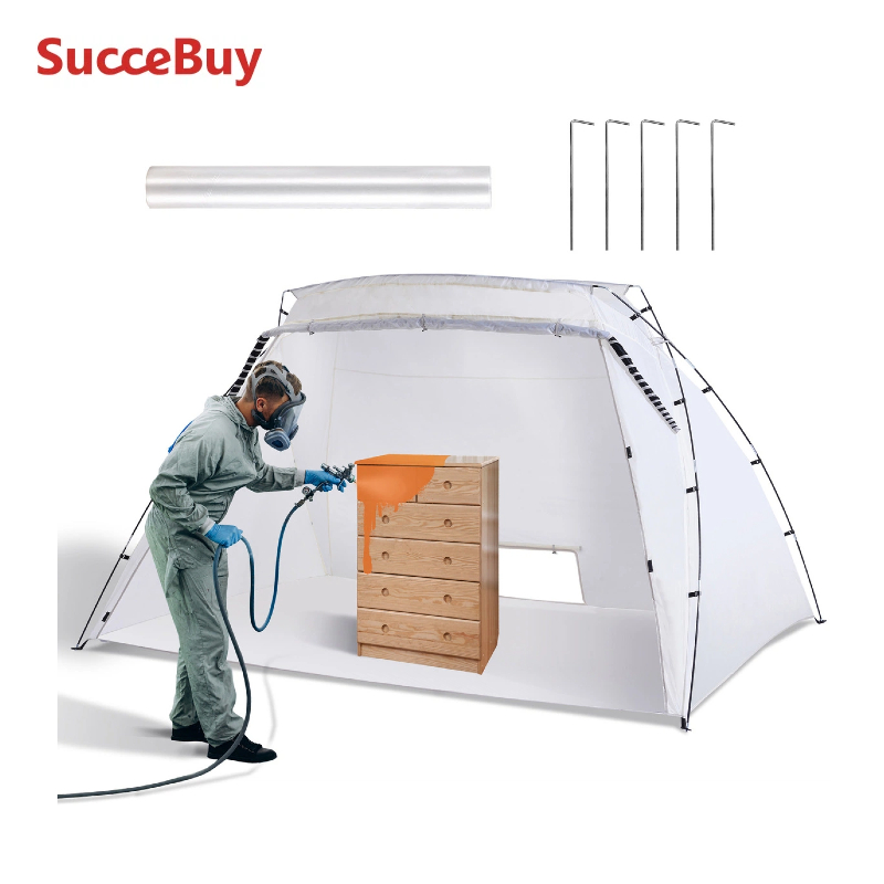 Photography Hobby - SucceBuy Taşınabilir Boya Kabini Çadırı 7.5x5.2x5.2/10x7x6ft