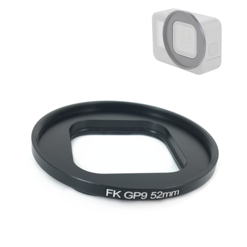 Gopro Action Camera Hero 13 Black - 52mm Lens Filtre Adaptör Halkası Siyah