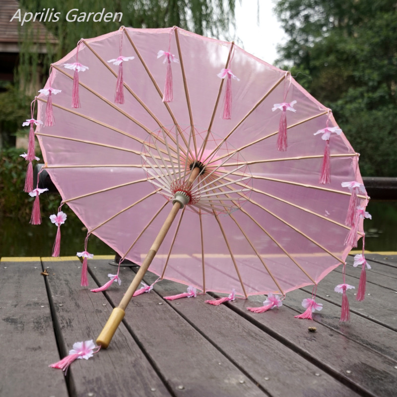 Photography Game - Hanfu fotoğraf Prop antik şemsiye yağmur