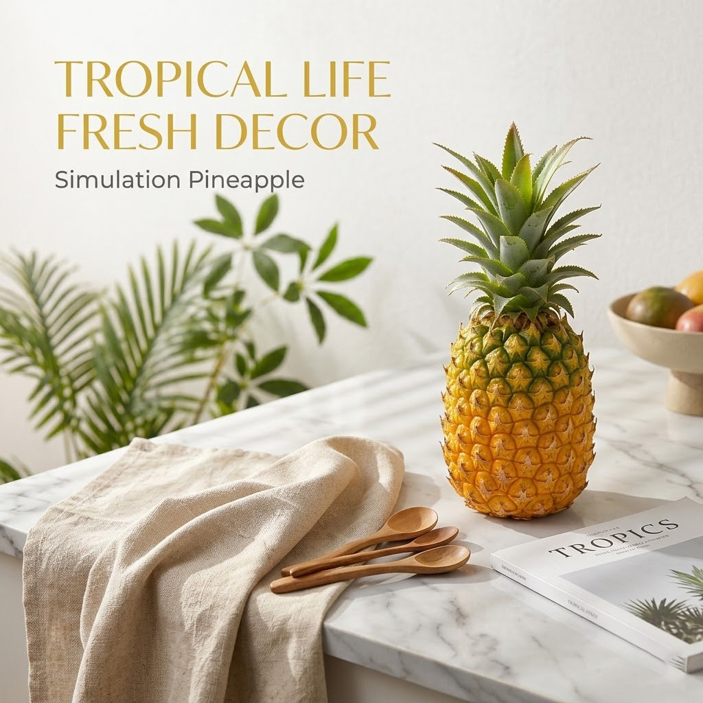 Photography Hotel - Yüksek Simülasyonlu Yapay Ananas Sahte Meyve