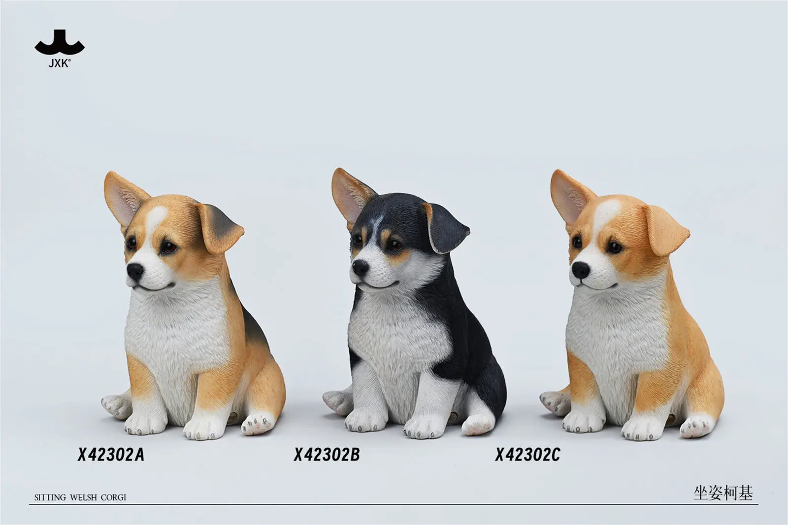Photography Desk - JXK Oturan Galce Corgi Modeli Pet