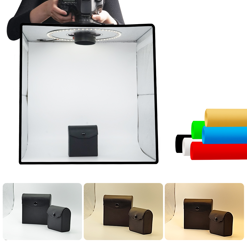 Photography Life - Lightdow Kısılabilir Fotoğraf Kutusu LED Işık