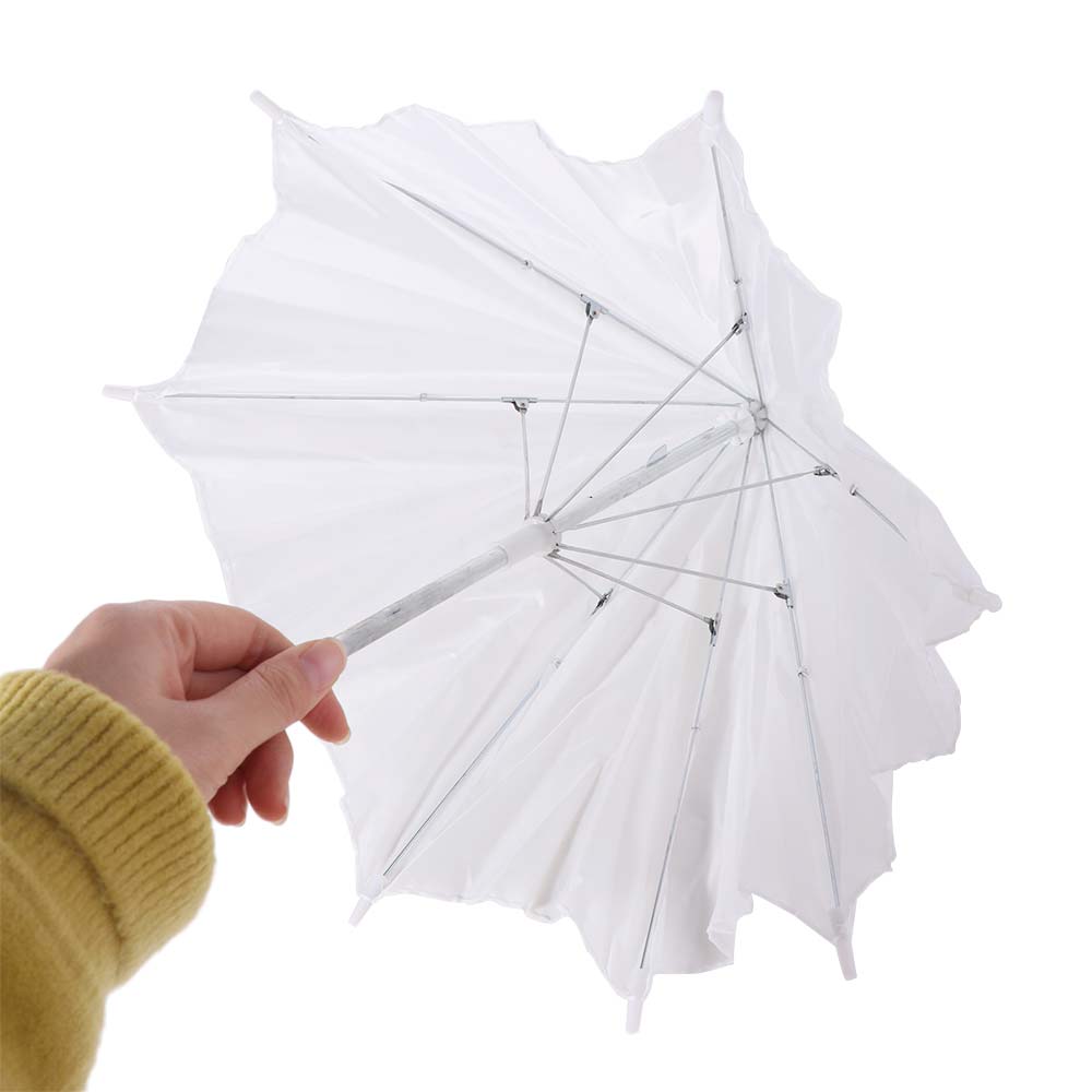 Photography Umbrella Diffuser - 50cm/20 İnç Fotoğrafçılık Şemsiyesi Beyaz Yumuşak