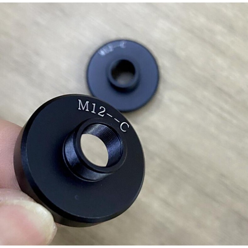 Lens Adapter Ring - 1 adet M12x0.5 CCD mikroskop kamera