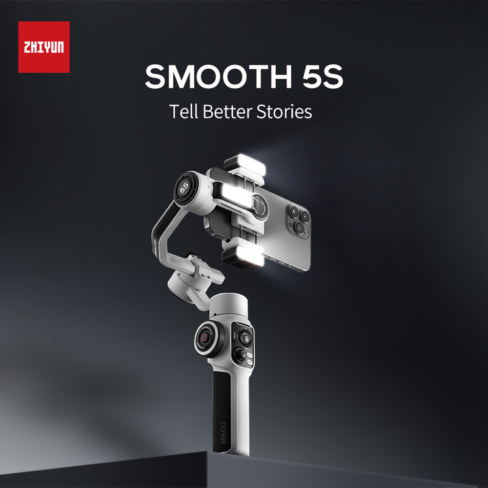 Zhiyun Smooth 5S Combo 3 Eksen - Handheld Stabilizer Gimbal incelemesi ve fiyatı