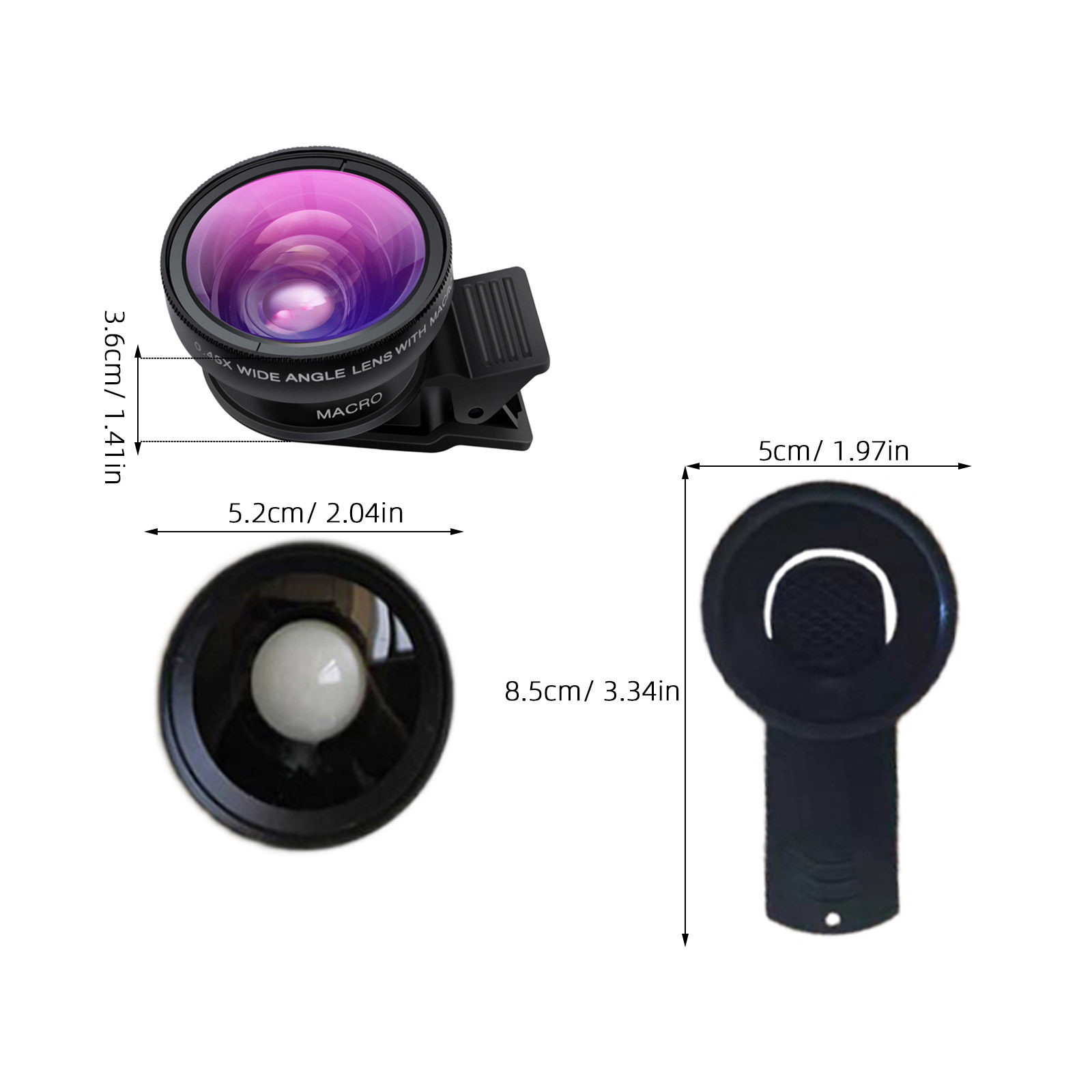 Telefon Lensi 0.45x Geniş Açıl - Photography Angles incelemesi ve fiyatı