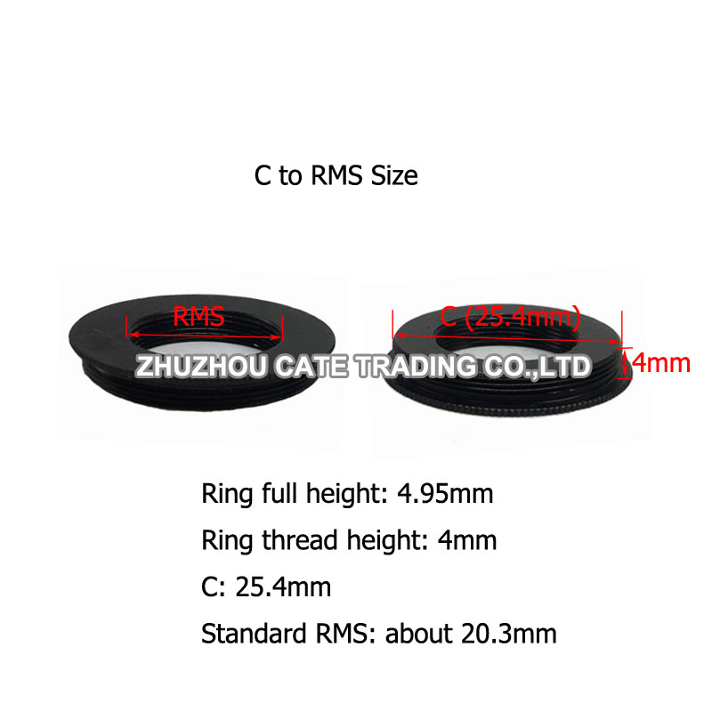 RMS C montaj mikroskop kamera  - Lens Adapter Ring incelemesi ve fiyatı