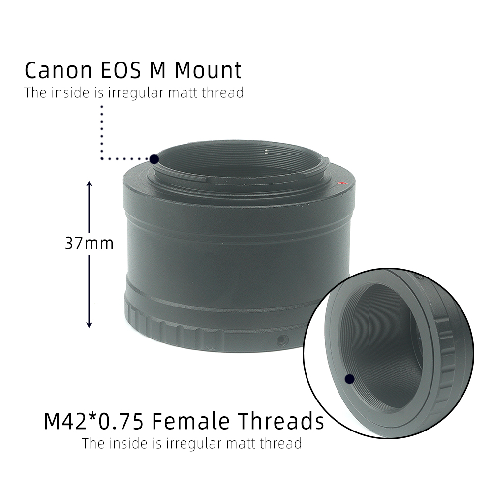 EYSDON 1.25 inç EOS M T-halka  - Lens Adapter Ring incelemesi ve fiyatı