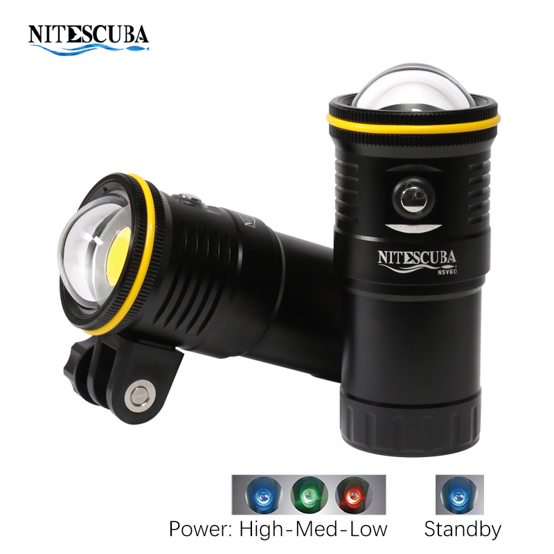 Nitescuba NSV60 LED Dalış Vide - Photography Angles incelemesi ve fiyatı