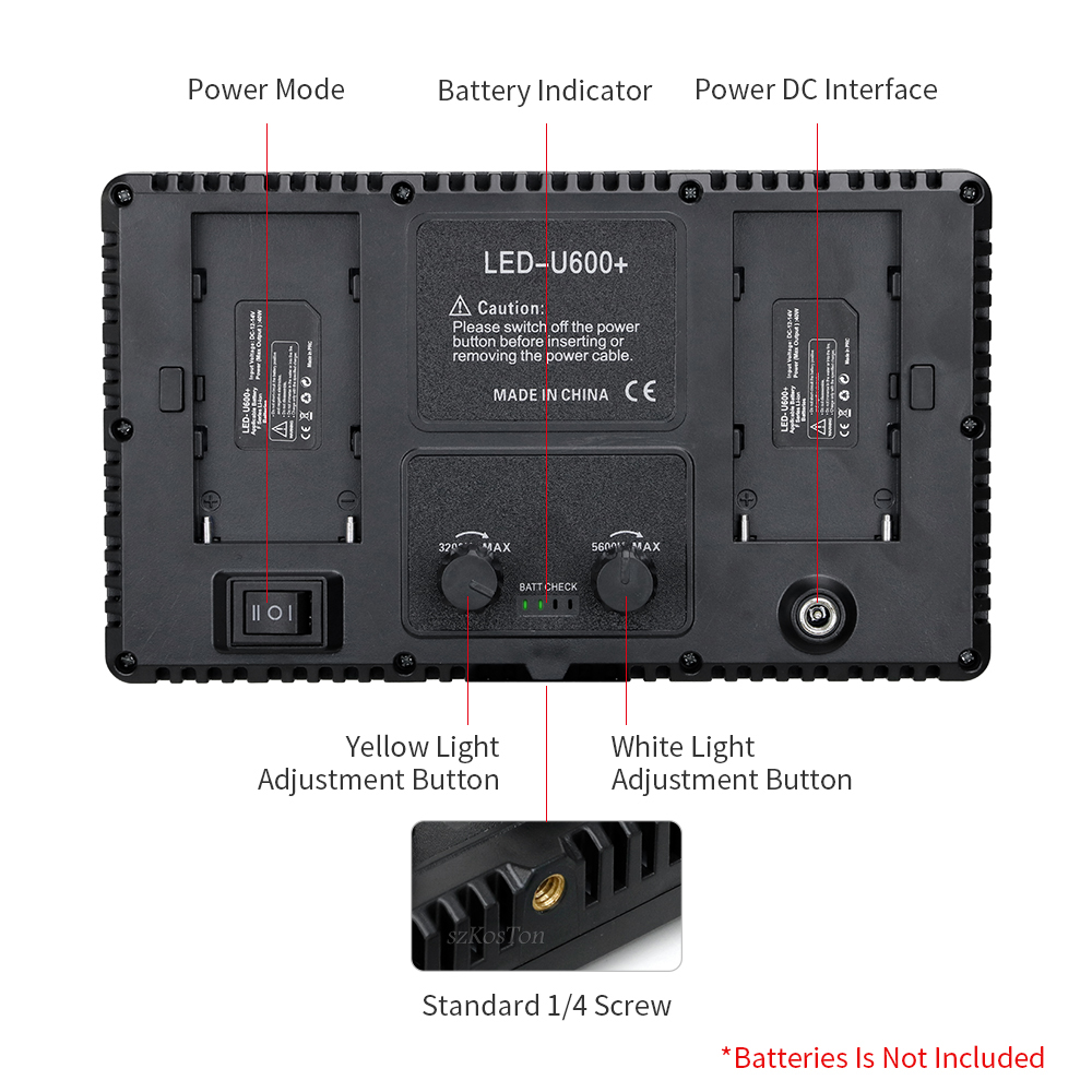 U800 LED fotoğraf stüdyo ışığı - Photography Game incelemesi ve fiyatı
