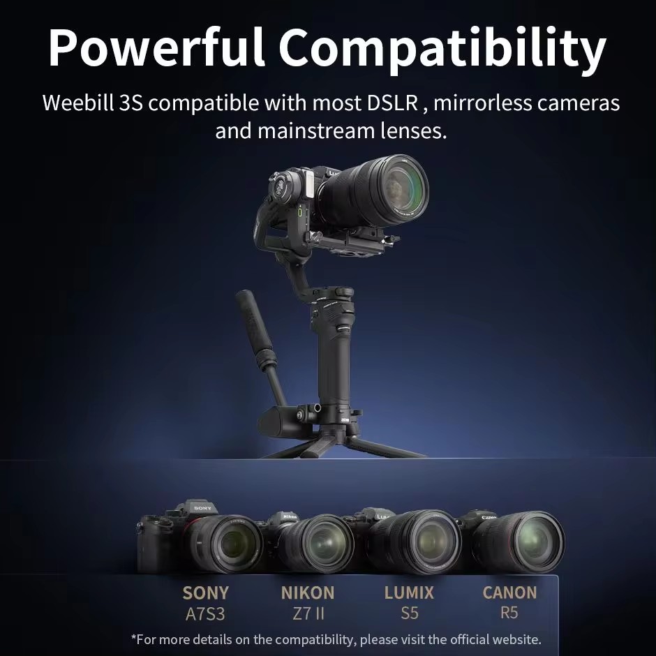 Zhiyun Weebill 3S Kamera Gimba - Handheld Stabilizer Gimbal incelemesi ve fiyatı