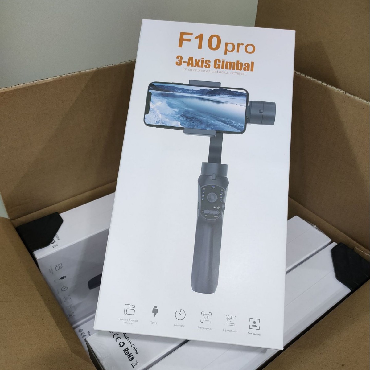 F10 PRO El Tipi Cep Telefonu Ü - Handheld Stabilizer Gimbal incelemesi ve fiyatı