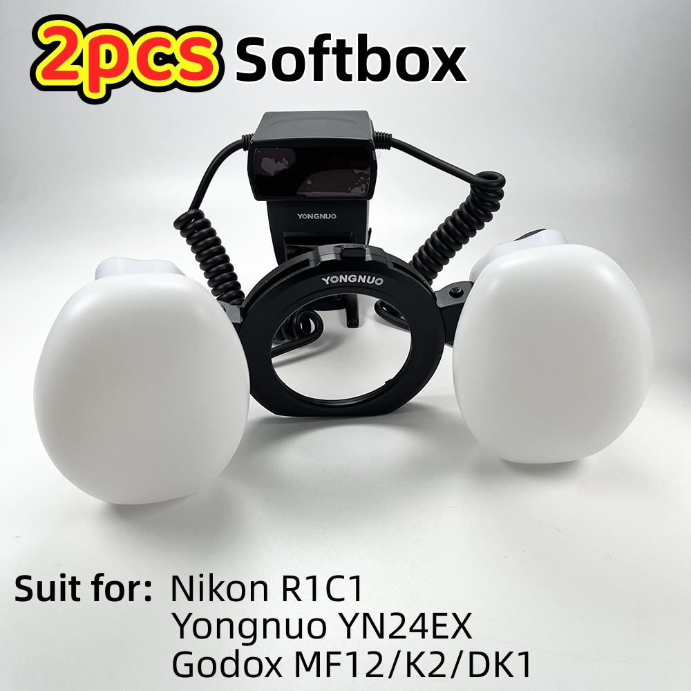 2 adet Softbox Çift Başlı Flaş - Pop Up Flash Diffuser incelemesi ve fiyatı