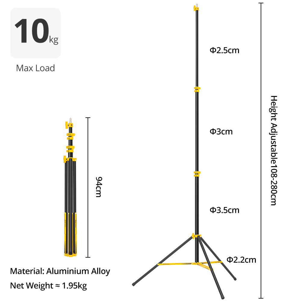 AMBITFUL GM280Y 280cm Profesyo - Photography Basics incelemesi ve fiyatı