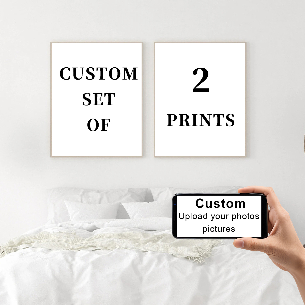 2 adet/takım özel tuval baskıl - Photography Kit incelemesi ve fiyatı