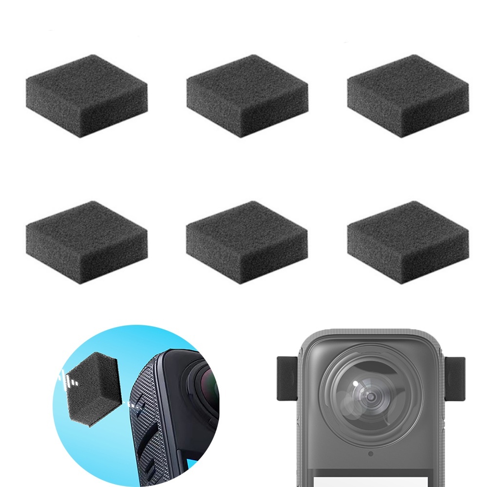 6 adet mikrofon ön cam Insta36 - Insta360 Camera X3 incelemesi ve fiyatı