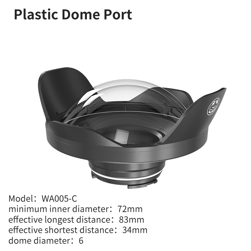 6 'Geniş Açı Dome Port Lens Se - Photography Angles incelemesi ve fiyatı