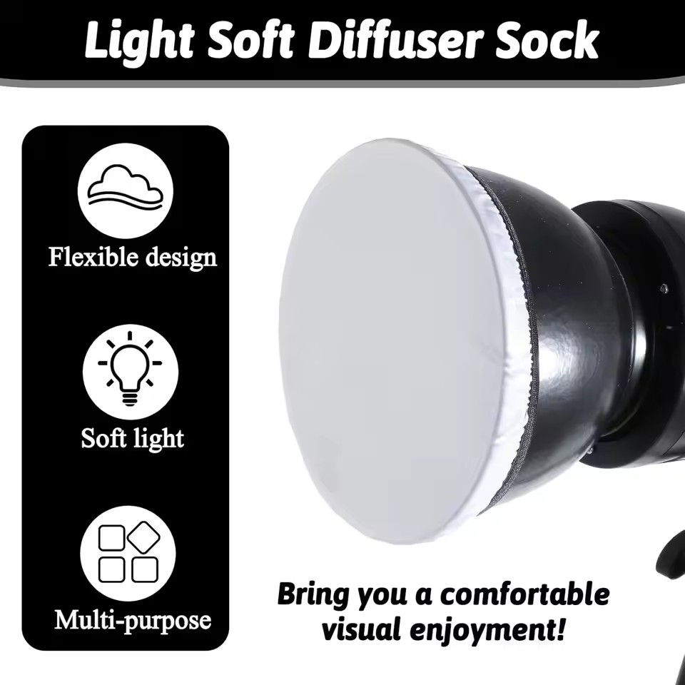 1/3/5/10 adet 7 inç fotoğraf ı - Pop Up Flash Diffuser incelemesi ve fiyatı
