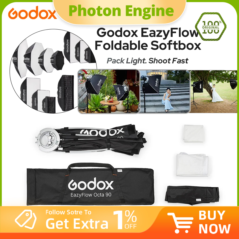Godox EazyFlow serisi Katlanab - Pop Up Flash Diffuser incelemesi ve fiyatı