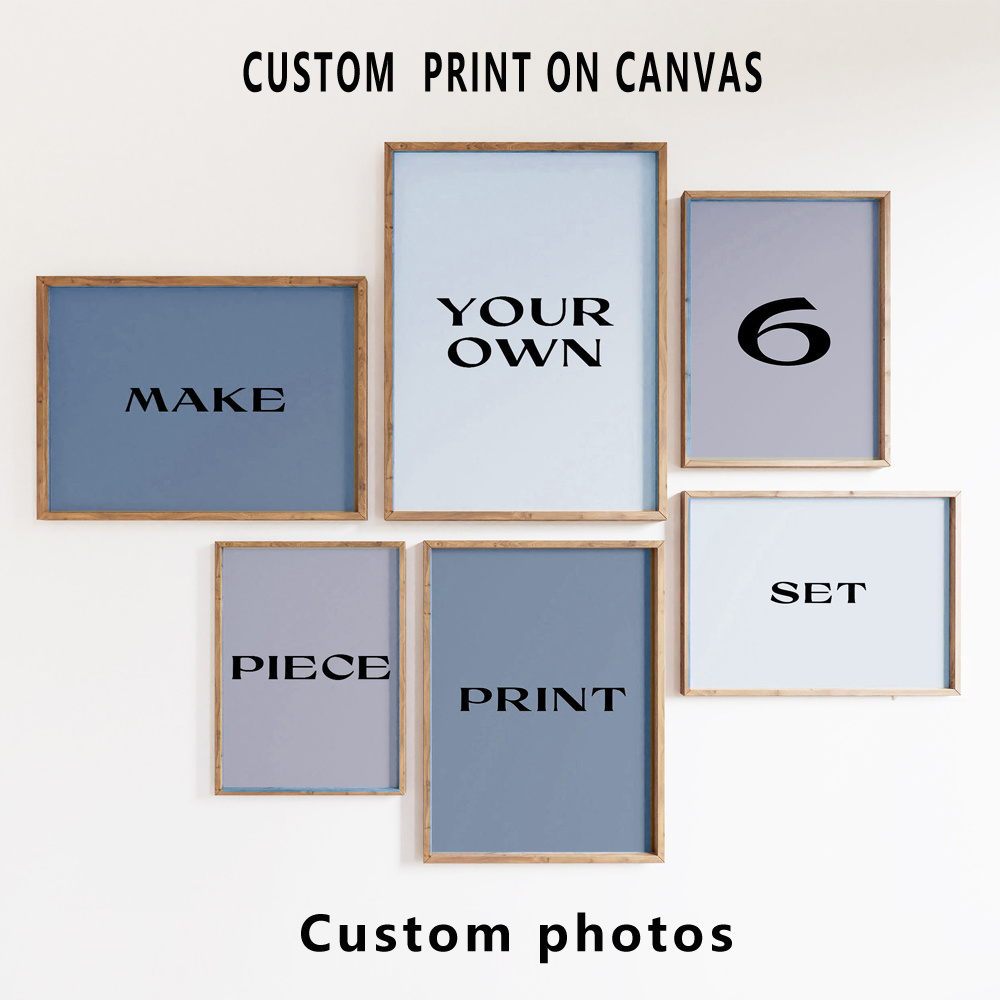6 adet/takım özel tuval baskıl - Photography Kit incelemesi ve fiyatı