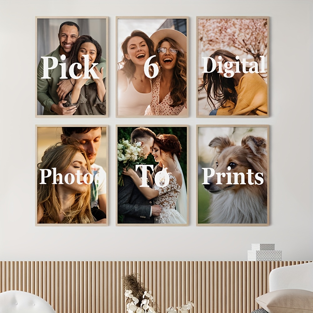 6 adet/takım özel tuval baskıl - Photography Kit incelemesi ve fiyatı